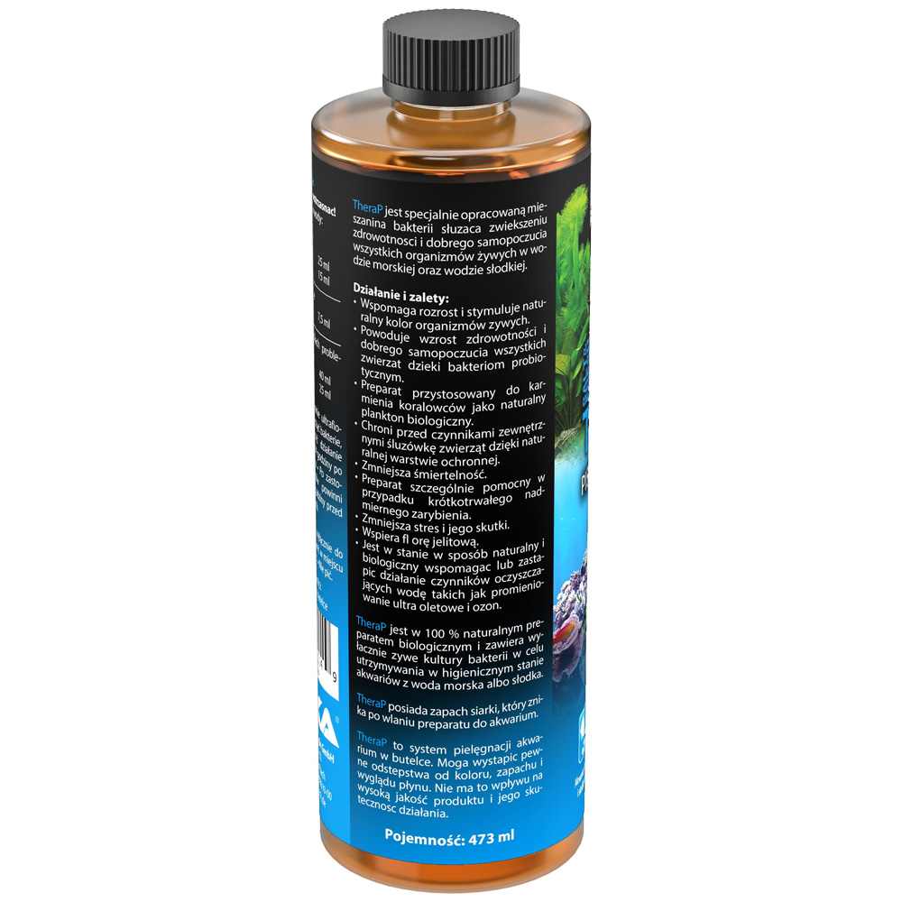 Microbe-Lift Therap Poprawienia Jakości Wody w Akwarium 473ml
